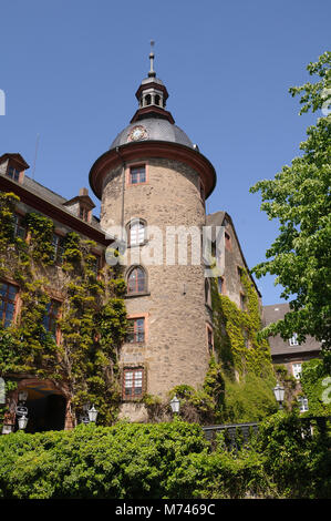 Schloss Laubach, Hessen, Deutschland, Europa Stockfoto