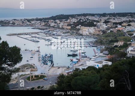 Porto marino Pugliese Stockfoto