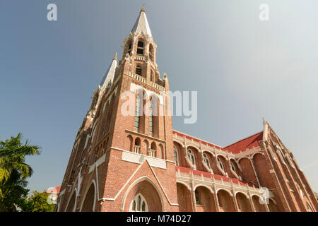 Yangon (Rangun): St Mary's Cathedral, das koloniale Viertel, Yangon, Myanmar (Birma) Stockfoto