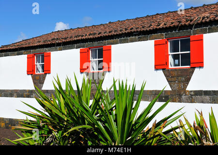 Museu do Vinho (Weinmuseum). Madalena, Pico. Azoren, Portugal Stockfoto