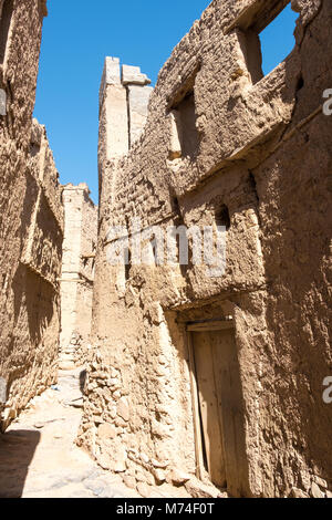Alte Dorf Al Hamra, Nizwa, Sultanat Oman Stockfoto