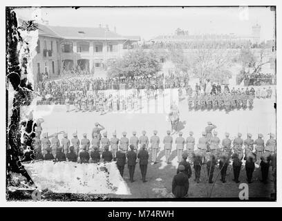 Allenby Parade & Inv. (Investitur) Dez. 11, 1917 LOC 08023 matpc. Stockfoto