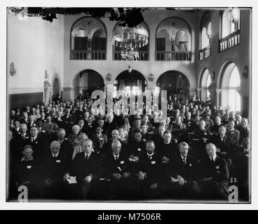 IMC (d. h., Internationale Missionsrat) Delegierte in der deutschen Kirche auf Olivet LOC 11827 matpc. Stockfoto