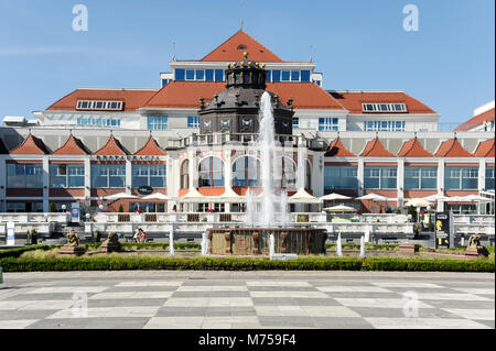 Dom Zdrojowy (Kurhaus) in Sopot, Polen. 10. August 2015 © wojciech Strozyk/Alamy Stock Foto Stockfoto