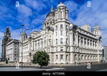 Hafen von Liverpool, Liverpool, Merseyside, England, UK, Vereinigtes Königreich Stockfoto