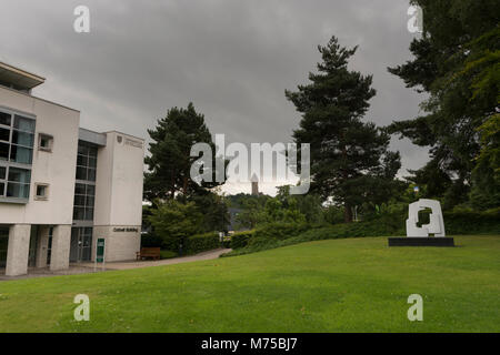 National Wallace Monument. Gipfel von Abbey Craig Hilltop. Stirling. Vereinigtes Königreich Stockfoto