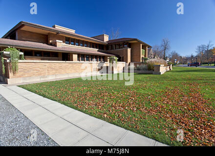 Frank Lloyd Wrights Prairie stil Martin House in Buffalo New York Stockfoto