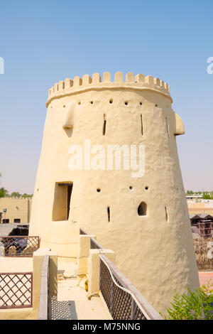 FALAJ AL MUALLA Fort und Museum, Umm al Quwain, Vereinigte Arabische Emirate Stockfoto