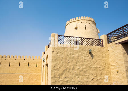 FALAJ AL MUALLA Fort und Museum, Umm al Quwain, Vereinigte Arabische Emirate Stockfoto