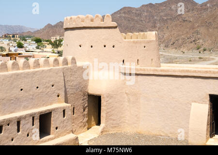 Al Bithnah Burg und Festung, Fujairah, Vereinigte Arabische Emirate Stockfoto