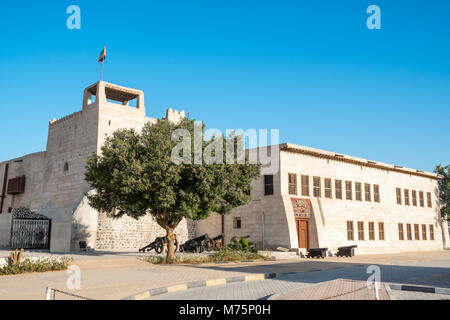 National Museum und Fort von Ras Al Khaimah, Vereinigte Arabische Emirate Stockfoto