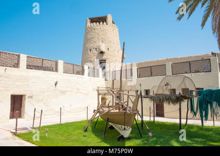 Umm al Quwain National Museum und Fort, Vereinigte Arabische Emirate Stockfoto