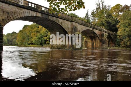 Straße Brücke an der Armbeuge Lune Stockfoto