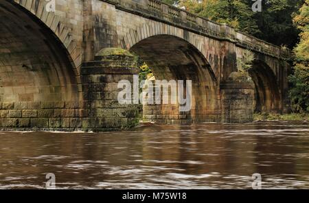 Straße Brücke an der Armbeuge Lune Stockfoto