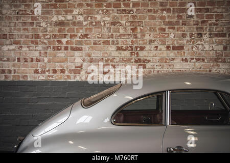 Der Porsche 356 Garage Stockfoto