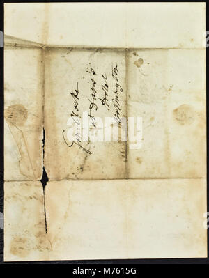 John Mason Brief an William Clark, 1812 (NBY) 19079 Stockfoto