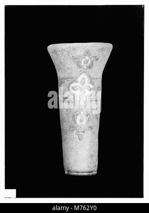 Antikes Glas, Stein etc. LOC 09792 matpc. Stockfoto