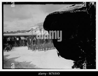 Ankunft von Sir Arthur Wauchope als Hoher Kommissar für Palästina LOC 08397 matpc. Stockfoto