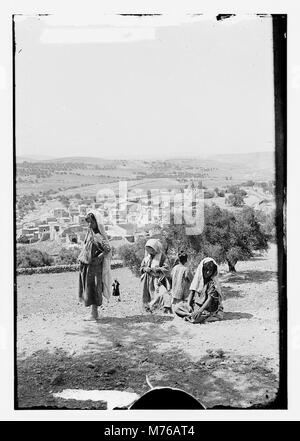 Ölberg, Bethany, etc. bethanien von den Pisten von Olivet LOC matpc. 11770 Stockfoto