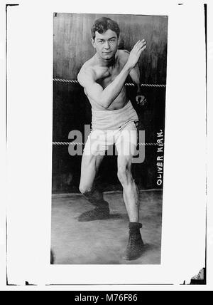 Oliver Kirk, US-amerikanischer Boxer und zweifache Olympiasiegerin LCCN 2014691191 Stockfoto