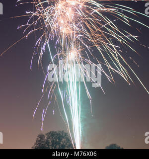 Feuerwerk Stockfoto