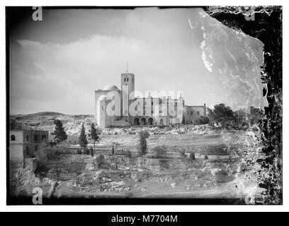 St. Andrews Kirche, Jerusalem. Aus dem ganzen Tal LOC 08680 matpc. Stockfoto