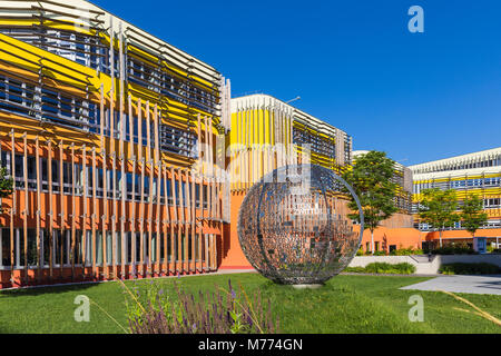 Wirtschaftsuniversität Wien, Wien, Österreich, Europa Stockfoto