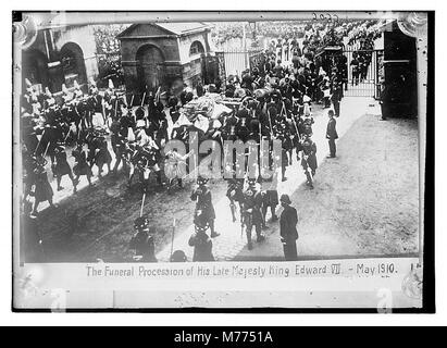 Der Trauerzug seiner späten Majestät König Edward VII LCCN 2014688193 Stockfoto