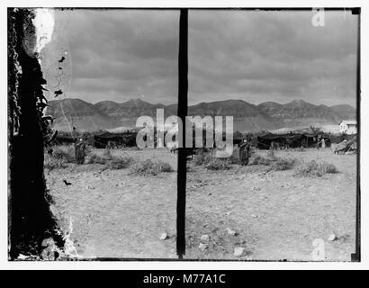 Beduinen Camp im Tal Achor Jericho LOC 09105 matpc. Stockfoto