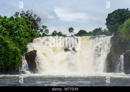 Lobe Wasserfälle, Kribi, Kamerun, Afrika Stockfoto