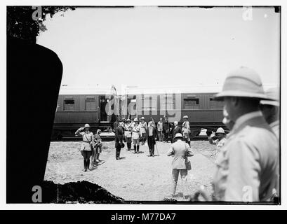 Soldatenfriedhof Weihe, Gaza-Belah, 28. April 1925 LOC 08208 matpc. Stockfoto