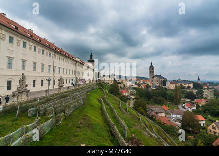 Jesuitenkolleg in das UNESCO-Weltkulturerbe, Kutna Hora, Böhmen, Tschechische Republik, Europa Stockfoto