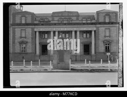 Gebäude der Standard Bank von Süd Afrika begrenzt, Nairobi LOC 13913 matpc. Stockfoto