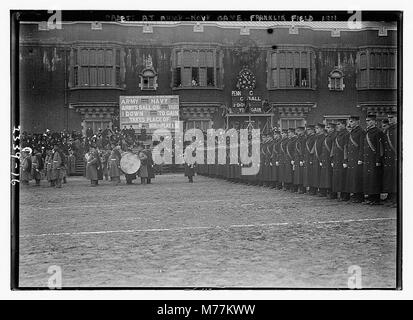 Kadetten an der Armee-Marine-Spiel, Franklin Feld 1911 LCCN 2014689980 Stockfoto