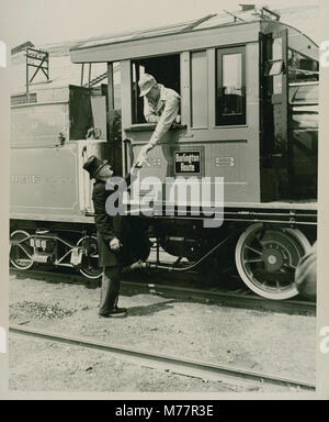 Chief Crazy Horse Lokomotive, Chicago Railroad Fair (NBY 2812) Stockfoto