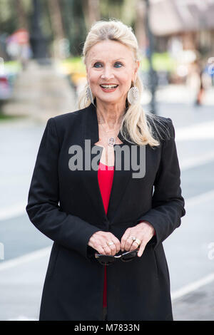 Rom, Italien. 9 Mär, 2018. Miriam Leone und Fabio De Luigi an der fotoshooting von Metti la Nonna in Gefrierschrank im Kino Adriano in Rom Credit: Silvia Gerbino/Alamy leben Nachrichten Stockfoto