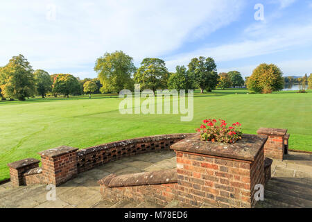 Das große Haus, Himley Hall in Dudley, West Midlands. Stockfoto