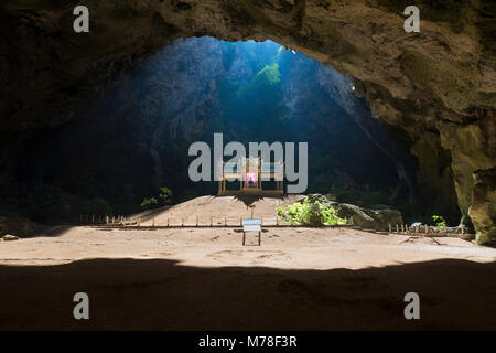 Phraya Nakhon Höhle Khao Sam Roi Yot Nationalpark, Prachuap Khiri Khan Provinz, Thailand Stockfoto