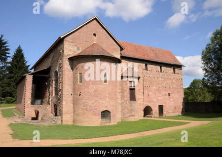 Einhardsbasilika in Steinbach Ortsteil von Michelstadt, Odenwald, Hessen, Deutschland, Europa Stockfoto