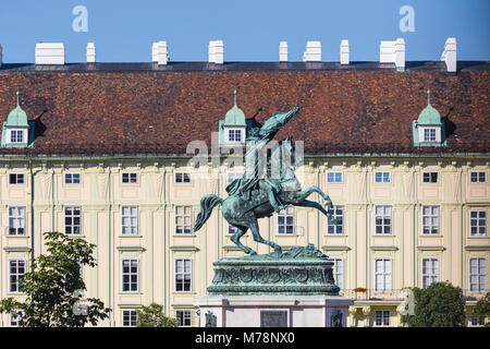 Hofburg, UNESCO-Weltkulturerbe, Wien, Österreich, Europa Stockfoto