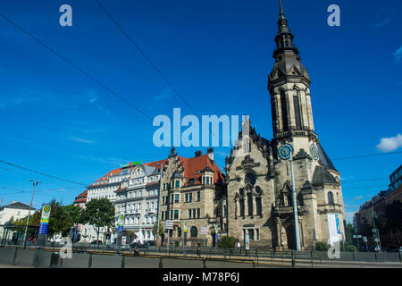 Reformierte Kirche (reformierte Kirche) von Leipzig, Sachsen, Deutschland, Europa Stockfoto