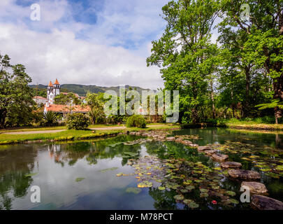 Terra Nostra Park, Furnas, Sao Miguel, Azoren, Portugal, Atlantik, Europa Stockfoto