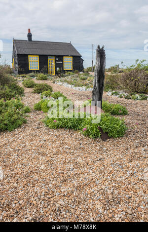 Prospect Cottage, Haus des verstorbenen Regisseur Derek Jarman PHILLIP ROBERTS Stockfoto