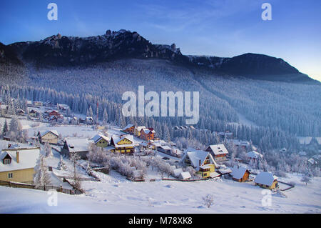 Mountain Resort in den rumänischen Karpaten. Durau Stockfoto