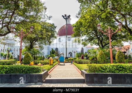 Kirche in Semnarang Indonesiua Stockfoto