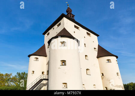 Renaissanceschloss Nový Zamok oder Neue Burg in Banska Stiavnica, Slowakei. UNESCO-Weltkulturerbe. Stockfoto