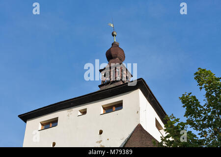 Renaissanceschloss Nový Zamok oder Neue Burg in Banska Stiavnica, Slowakei. UNESCO-Weltkulturerbe. Stockfoto