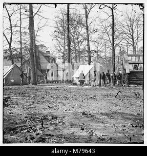 Bermuda 100, Virginia. Hauptsitz LOC Gen. Benjamin Butler's cwpb. 01720 Stockfoto