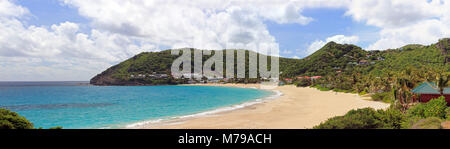 St. Barts in Westindien Stockfoto