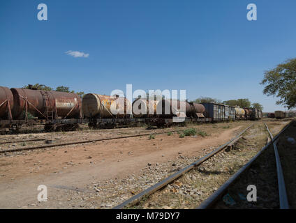 Titel Der ethio - Dschibuti Bahnhof, Dire Dawa region, Dire Dawa, Äthiopien Stockfoto